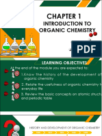 CHAPTER 1 Introduction To Organic Chemistry 1