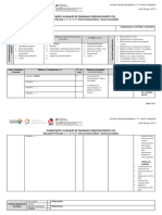 Planificação Avaliação Da Cidadania e Desenvolvimento