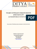 Start Up Policy Aditya Engineering College