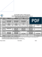 End Term Exam Schedule Trimester-V (Dec-2011) 2010-12