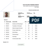 Student Examination Result