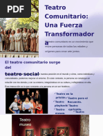 Teatro Comunitario Una Fuerza Transformadora2024