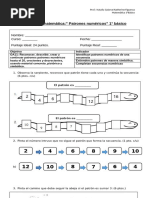 Control Patrones Numéricos