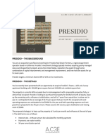 Case Study #1 - The Presidio v1.0