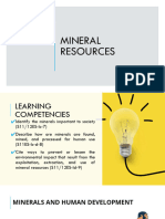 Week 4 Mineral Resources