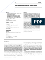 8 - Eval - 2020 Ijsm Validity and Reliability of The Isometric - 1