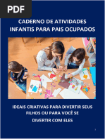 Caderno de Atividades para Pais Ocupados