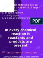 Laws-Of-Chemical-Change (General Chemistry)