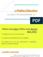 Clase 3 - Sistema y Politica Educativa