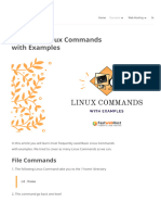 143 Basic Linux Commands With Examples