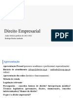 Powerpoint Direito Empresarial