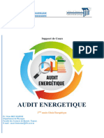 Cours Audit Energetique 3ème Génie Energétique