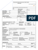 Eprocurement System Government of Uttar Pradesh