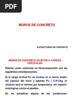 Muros de Concreto