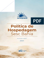 Política de Hospedagem Sesc Piatã 2024