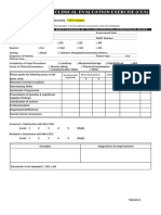 Clinical Evaluation Exercises Blank Form SGR Mini-CEX