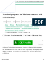 CCleaner Professional 6.27 + Plus + лиц..