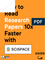 How To Read Papers Fast With SciSpace