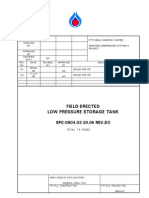 SPC-0804.02-20.06 Rev D2 Field-Erected Low Pressure Storage Tank