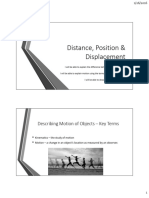 Day 05 - Lesson 1 Distance, Position - Displace