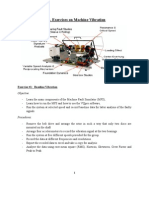 Lab. Exercises On Machine Vibration