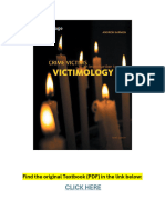 Crime Victims An Introduction To Victimology 10th Edition PDF