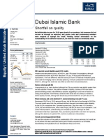 Dubai Islamic Bank Results Update 16 August