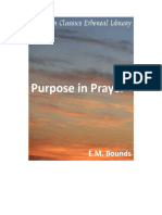 Purpose in Prayer by EM Bounds