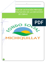 Bases Segunda Convocatoria Proceso Puente Quinuamayo Alto - Final de Finales.