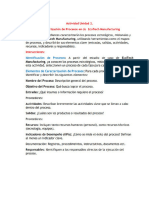 Propuesta de Caracterización de Procesos para EcoTech Manufacturing OMAR