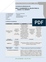 ¿Cómo Ubicamos y Agarramos El Balón para El Saque y El Remate