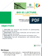 Biological Molecules and Enzymes
