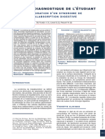 Exploration D'un Syndrome de Malabsorption Digestive - RMLG