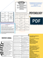 Folleto Informativo Autismo Juvenil Azul