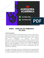 Mapa - Ciências Do Ambiente - 54 - 2024