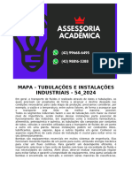 Mapa - Tubulações e Instalações Industriais - 54 - 2024