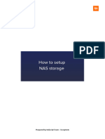 How To Setup NAS Storage