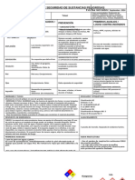 Ficha de Datos de Seguridad de La Sustancia TOLUENO ELABORADA POR LEYDIS