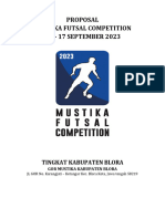 Proposal Mustika Futsal Competition