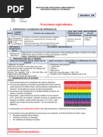 Seion de Matematica. Fracciones Equivalentes.