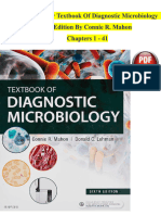 Test Bank For Textbook of Diagnostic Microbiology 6th Edition by Connie R Mahon