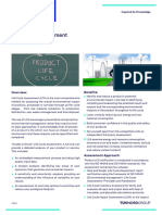 Life Cycle Assessment