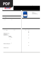 Data Sheet Paint Remover Gel