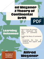 Grade 10 CONTINENTALSEAFLOOR SPEADINGPLATE TECTONIC THEORY