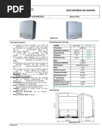 m88 Plus Secador de Manos