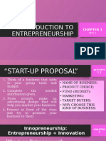 Introduction To Entrepreneurship