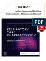 Test Bank For Rau's Respiratory Care Pharmacology 11th Edition by Douglas Gardenhire, IsBN 9780323871556, All 23 Chapters Covered