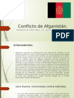 Conflicto de Afganistán