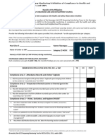 ECCDC Form 1.2. Bimonthly Center SNP Compliance Checklist