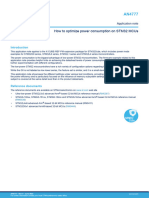 An4777 How To Optimize Power Consumption On stm32 Mcus Stmicroelectronics